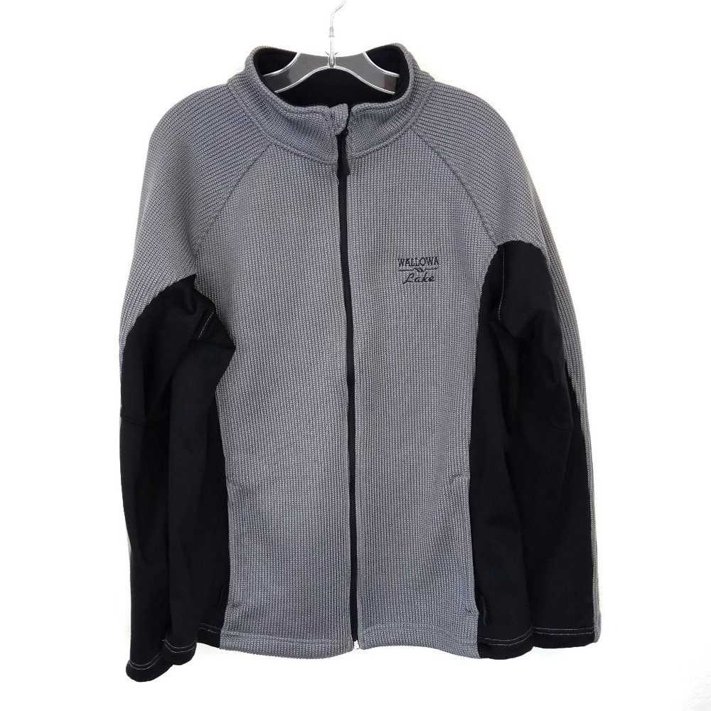 Renegade Club Ribbed Knit Full Zip Jacket M
